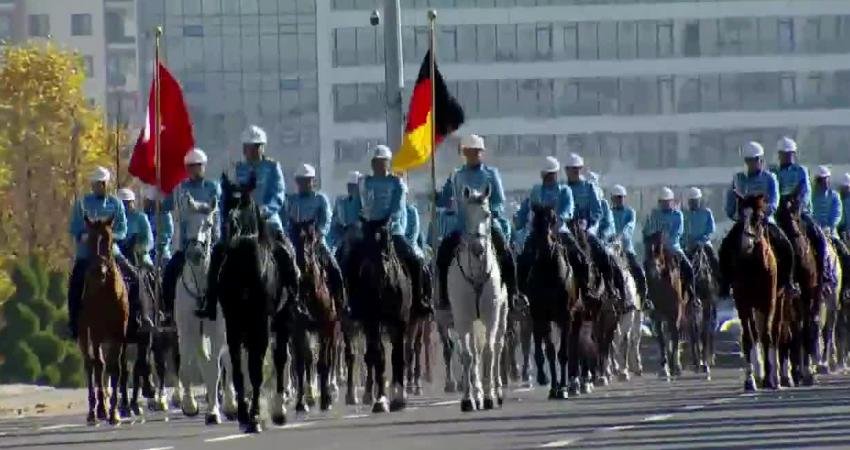 Cumhurbaşkanı Recep Tayyip Erdoğan, Beştepe'deki Cumhurbaşkanlığı'nda Almanya Başbakanı Friedrich Merz