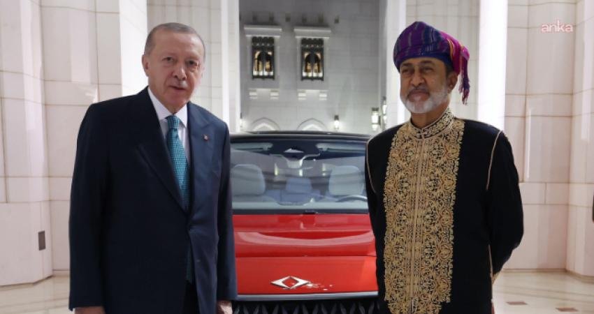 Cumhurbaşkanı Recep Tayyip Erdoğan, Umman Sultanı Heysem bin Tarık bin