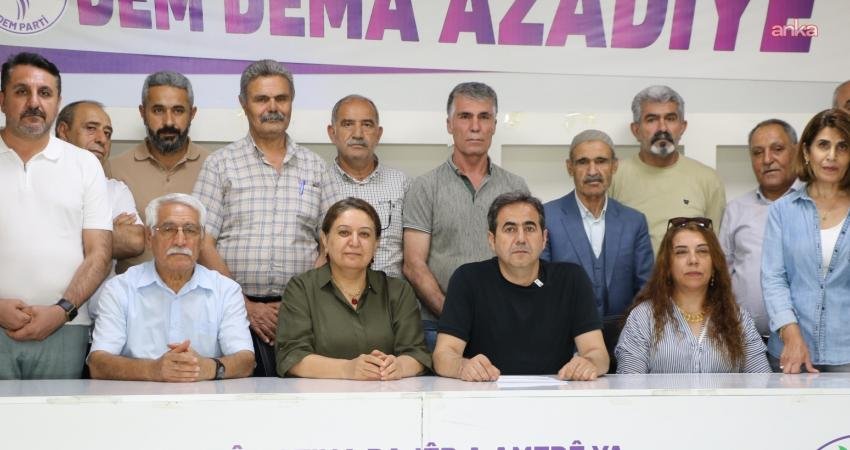 DEM Parti Diyarbakır İl Eş Başkanı Abbas Şahin, kentte son
