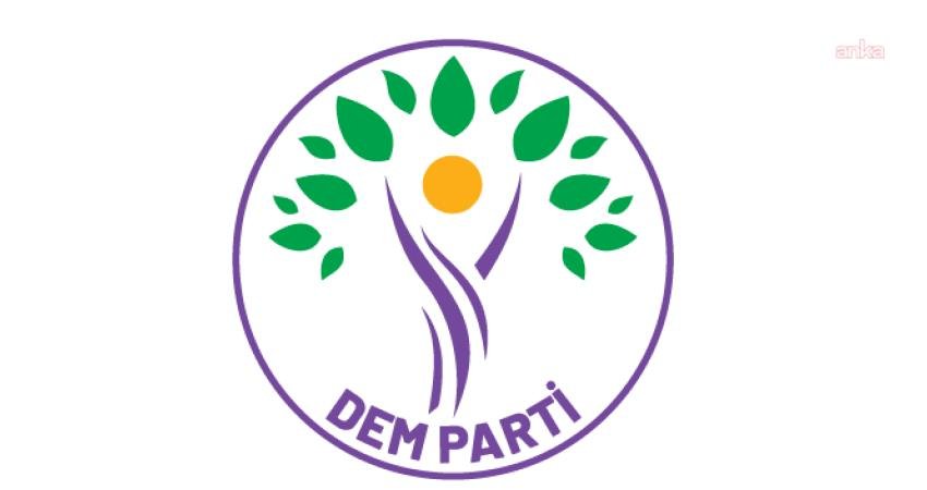 DEM Parti Eş Genel Başkanları Tülay Hatimoğulları ve Tuncer Bakırhan,