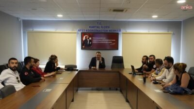 Kartal Belediyesi, Marmara Denizi'nde Marmaraereğlisi Tekirdağ açıklarında meydana gelen 5