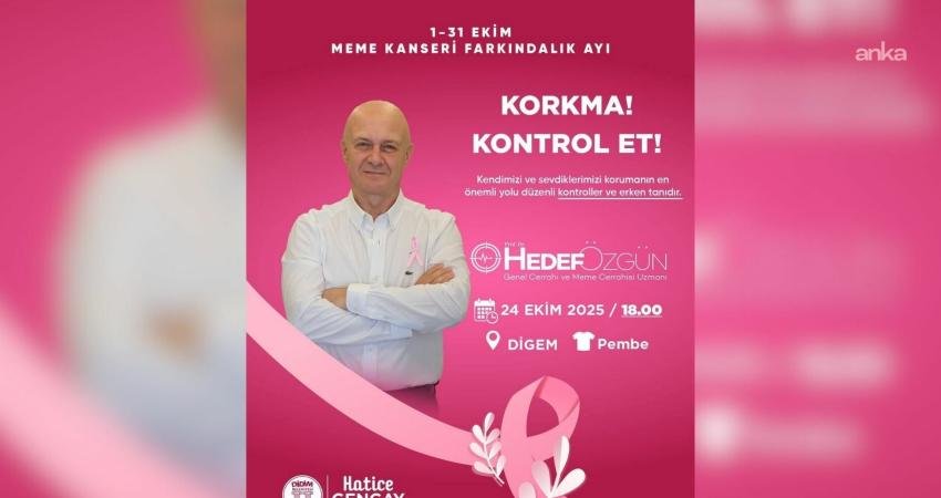 Didim Belediyesi, toplum sağlığına katkı sağlamak amacıyla Meme Kanseri Farkındalık
