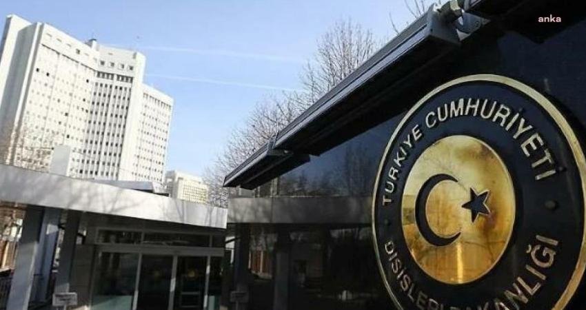 Dışişleri Bakanlığı tarafından Hamas'ın Gazze'de ateşkesin tesisine yönelik plana verdiği