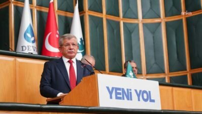 Gelecek Partisi Genel Başkanı Ahmet Davutoğlu, "Şarm el-Şeyh Anlaşması"na ilişkin