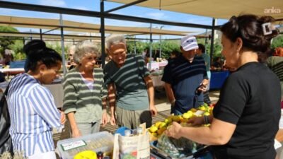Efes Tarlası Yaşam Köyü Üretici Pazarı, ikinci haftasında da vatandaşların