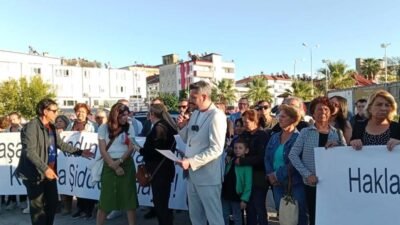 Eğitim Sen Dalaman Temsilciliği, emekli öğretmen Hatice Akbal’a yönelik şiddeti