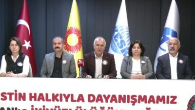 Eğitim Sen Merkez Yürütme Kurulu, "Milli Eğitim Bakanlığı’nın Filistin’de yaşanan