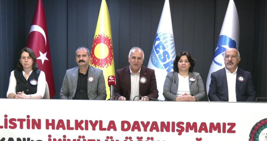 Eğitim Sen Merkez Yürütme Kurulu, "Milli Eğitim Bakanlığı’nın Filistin’de yaşanan
