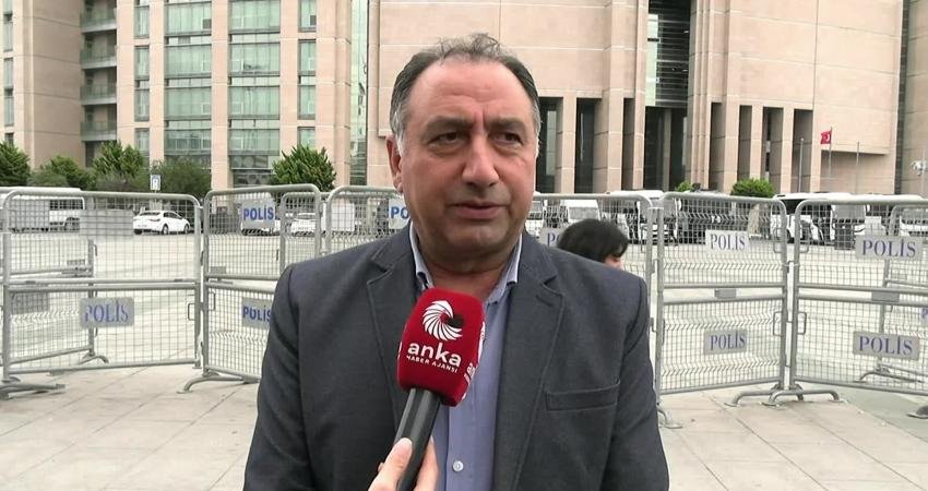 Halkların Demokratik Kongresi Eş Sözcüsü Ali Kenanoğlu, gazeteci Ercüment Akdeniz’in