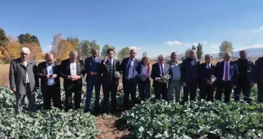Erzurum’da tarımsal üretimde yeni bir sayfa açılıyor. Yaz aylarında buğday