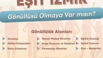 İzmir Büyükşehir Belediyesi, kadınların ve kız çocuklarının güçlenmesini desteklemek ve