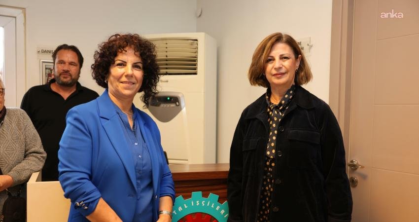 Eskişehir Büyükşehir Belediye (EBB) Başkanı Ayşe Ünlüce, DİSK Emekli-Sen Eskişehir