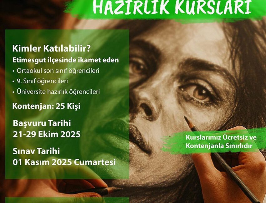 Etimesgut Belediyesi, genç yetenekleri desteklemek amacıyla Güzel Sanatlar Lise ve