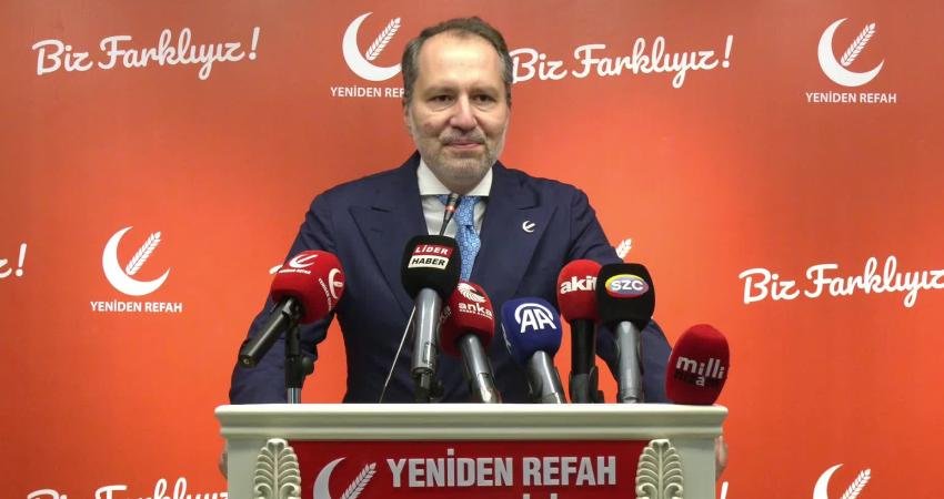 Yeniden Refah Partisi Genel Başkanı Fatih Erbakan, “ABD’nin her istediğinin