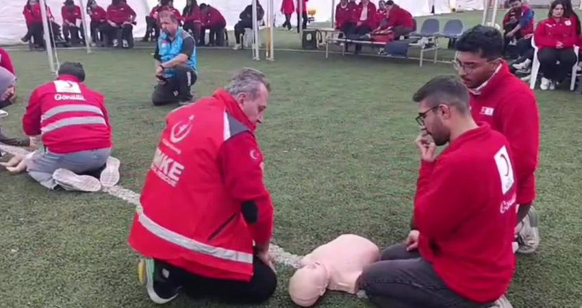 Türk Kızılay Gençlik birimi tarafından düzenlenen “2. Bölge Afete Hazırım