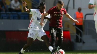 Süper Lig'in  8. hafta maçında Gençlerbirliği, Alanyaspor ile 2-2