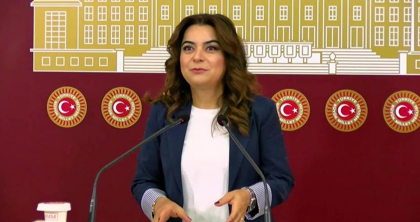 DEM Parti Grup Başkanvekili Gülistan Kılıç Koçyiğit, TBMM Genel Kurulu'na