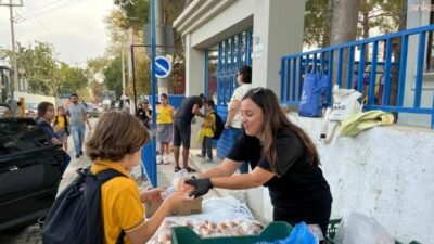 Güzelbahçe Belediyesi, Güzelbahçe’deki devlet okullarının ilk ve ortaokul öğrencilerine süt