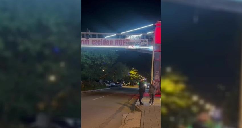 Artvin’in Hopa ilçesindeki üst geçide akşam saatlerinde, Dil ve Tarih