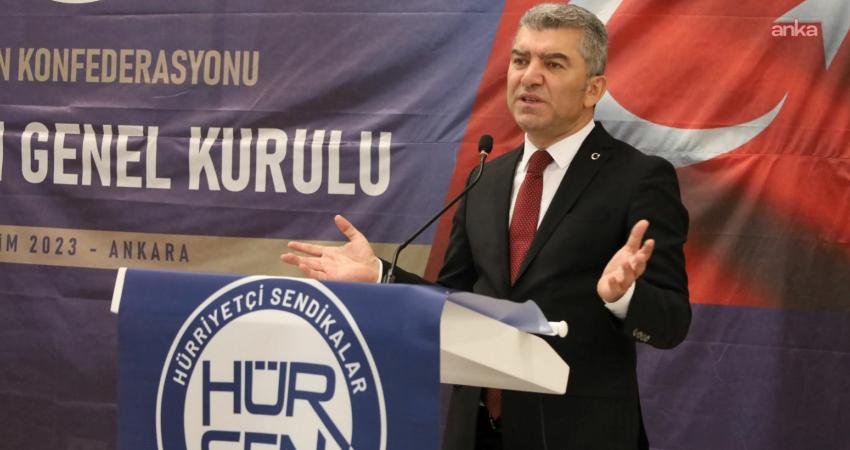 Hürriyetçi Sendikalar (Hür-Sen) Konfederasyonu Genel Başkanı Levent Kuruoğlu, "Memur ve