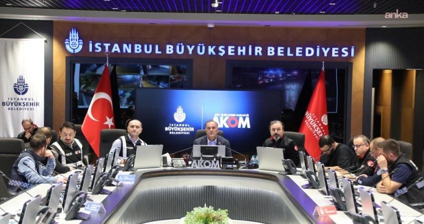 İstanbul Büyükşehir Belediye Başkan Vekili Nuri Aslan, Balıkesir Sındırgı'da meydana gelen