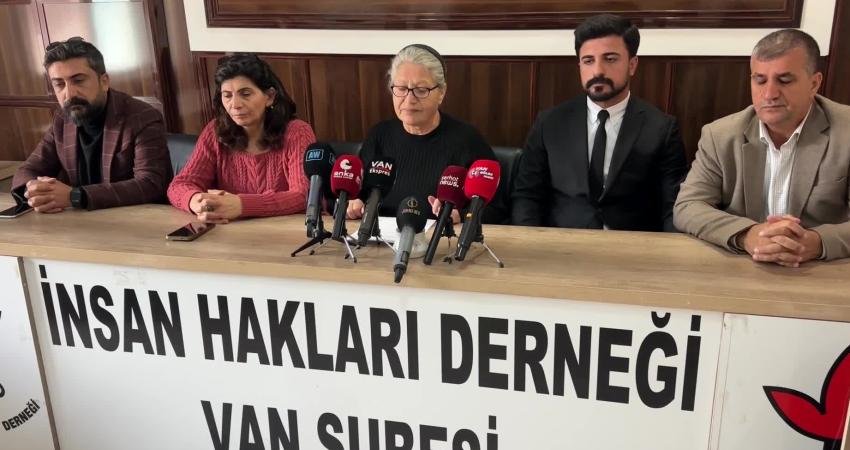 Van İnsan Hakları Derneği (İHD), bir yıl önce şüpheli şekilde