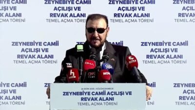 CHP'nin tutuklu Cumhurbaşkanı adayı Ekrem İmamoğlu, Zeynebiye Camisi Açılışı ve Revak