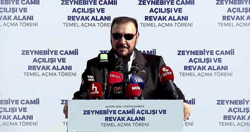 CHP'nin tutuklu Cumhurbaşkanı adayı Ekrem İmamoğlu, Zeynebiye Camisi Açılışı ve Revak