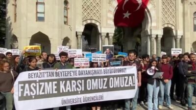 İstanbul Üniversitesi öğrencileri, Hacettepe Üniversitesi’nde dün yaşanan döner bıçaklı saldırıyı