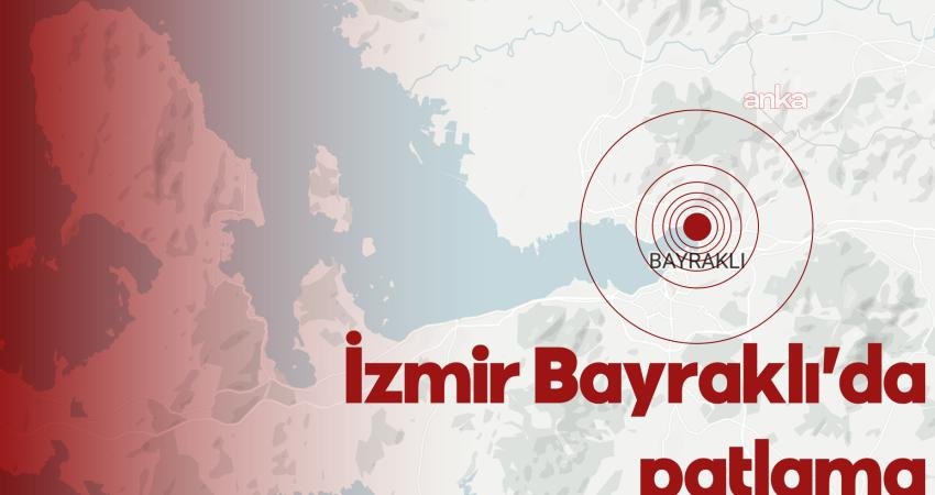 İzmir’in Bayraklı ilçesine bağlı Doğançay Mahallesi’nde meydana gelen patlamada iki