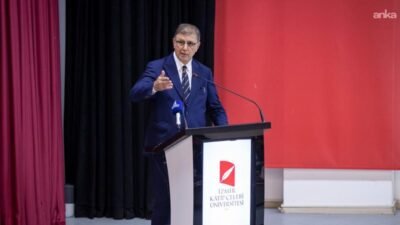 İzmir Büyükşehir Belediye Başkanı Cemil Tugay, İzmir Katip Çelebi Üniversitesi