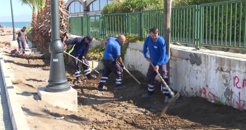 İzmir Büyükşehir Belediyesi, Güzelbahçe’nin girişinde yer alan 2 bin metrekarelik