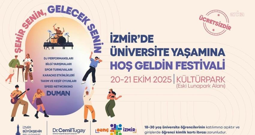  İzmir Büyükşehir Belediyesi tarafından üniversite öğrencilerinin şehre uyum süreçlerini desteklemek