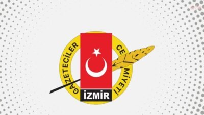 İzmir Gazeteciler Cemiyeti'nden TELE 1 Televizyonu'na kayyum atanmasına ilişkin yapılan