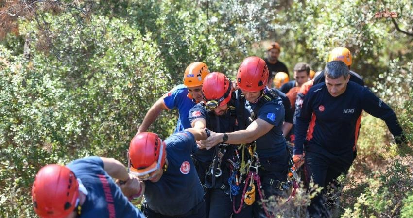 İzmir İtfaiyesi’nden Balçova Terapi Ormanları’nda kurtarma operasyonu İzmir Büyükşehir Belediyesi İtfaiye Dairesi Başkanlığı ekipleri, Balçova Terapi Ormanları’nın