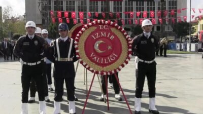 İzmir Valiliği’nin 29 Ekim Cumhuriyet Bayramı kutlama programı bugün Cumhuriyet