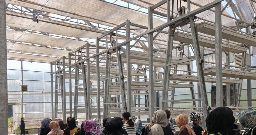 İzmir Büyükşehir Belediyesi, Dünya Çiftçi Kadınlar Günü’nde Kadifekale Mahalle Bostanları’nda