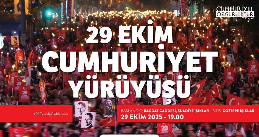 Kadıköy Belediyesi’nin 29 Ekim Cumhuriyet Bayramı kutlamalarının doruk noktası olan