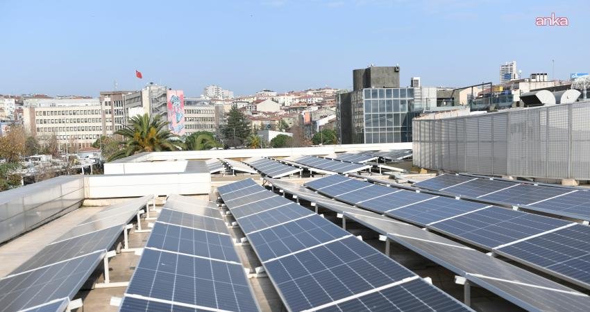 Kadıköy Belediyesi, güneş enerjisi santralleri çalışmalarına hız verirken, iklim dostu