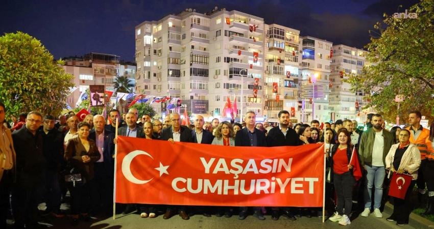 Karabağlar Belediyesi, 29 Ekim Cumhuriyet Bayramı dolayısıyla Karabağlar Kaymakamlığı ile