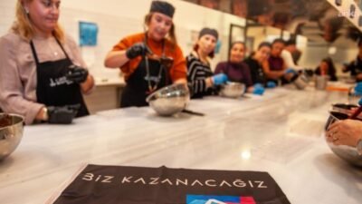 Sivil toplum kuruluşlarıyla iş birliği yapan Karşıyaka Belediyesi Cordelion Mutfak