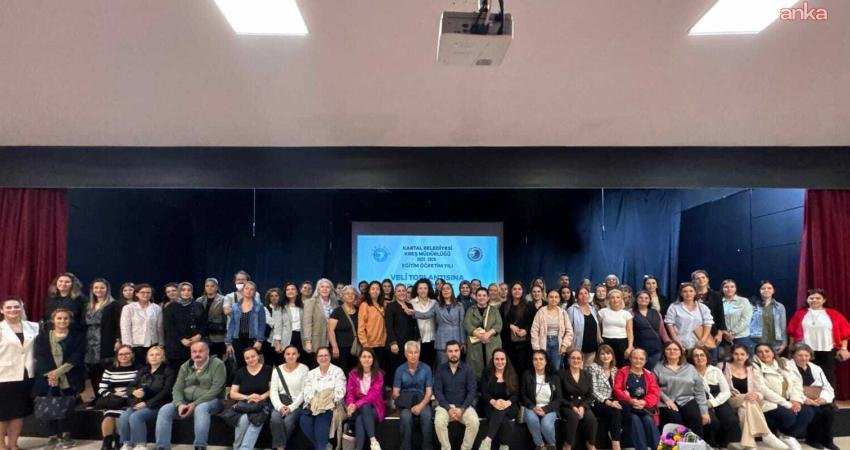 Kartal Belediyesi, bünyesinde hizmet veren 14 kreşte eğitim gören öğrencilerin