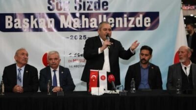 Keçiören Belediyesi’nin "Söz Sizde, Başkan Mahallenizde, Çözüm Bizde" sloganıyla düzenlediği