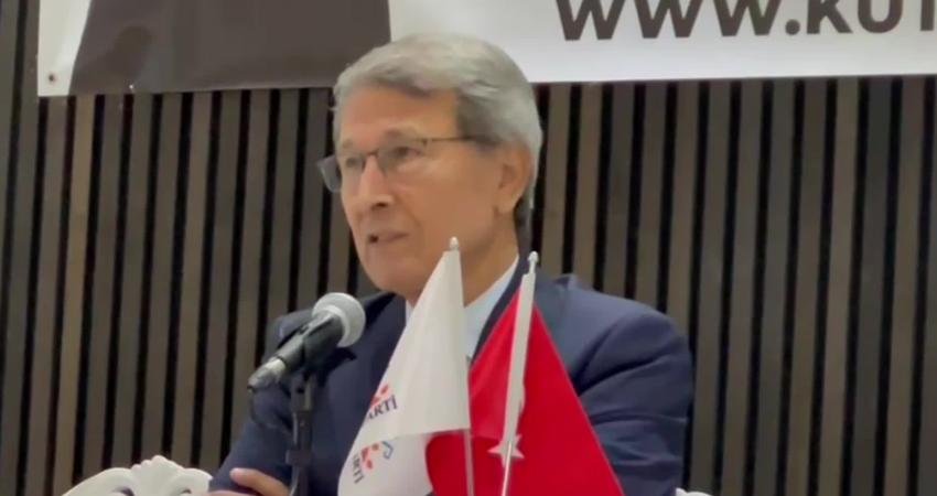 Kutlu Parti Genel Başkanı Yusuf Halaçoğlu, Avrupa'da teşkilatlanma çalışmaları kapsamında