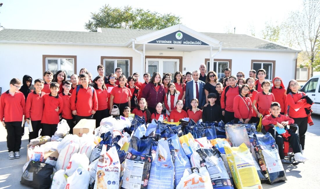 Kutludüğün Hayvan Barınağı öğrencileri ağırladı Kuva-yi Milliye Ortaokulu öğrencileri, Mamak Belediyesi Sokak Hayvanları Rehabilitasyon ve