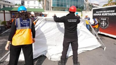 Maltepe Belediyesi Afet İşleri Müdürlüğü tarafından düzenlenen kapsamlı eğitimlerle, afet