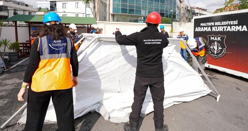 Maltepe Belediyesi Afet İşleri Müdürlüğü tarafından düzenlenen kapsamlı eğitimlerle, afet