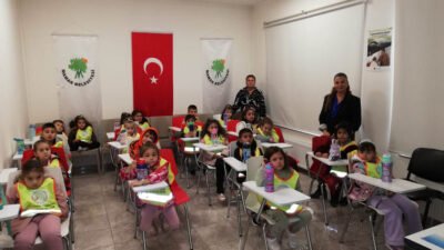 Mamak Belediyesi, çocukların küçük yaşlardan itibaren trafik bilinci kazanması için