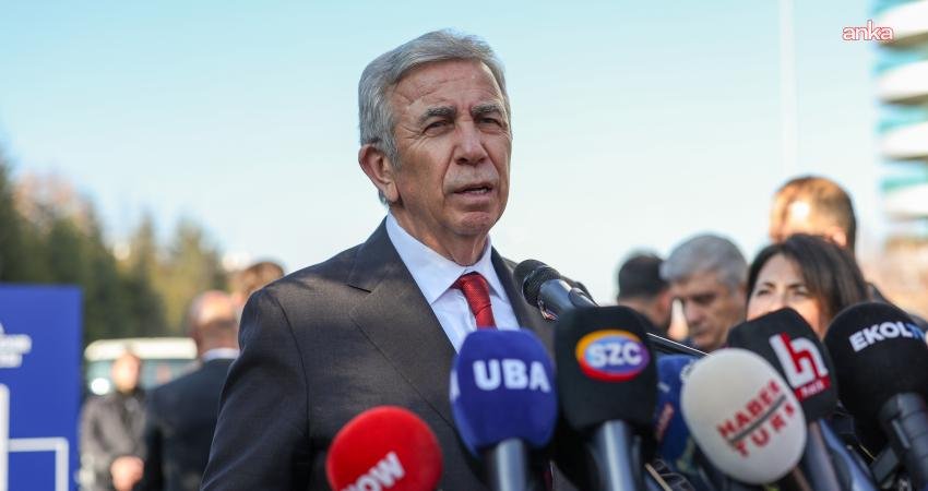 Ankara Büyükşehir Belediye (ABB) Başkanı Mansur Yavaş, Ankara Cumhuriyet Başsavcılığı'nın