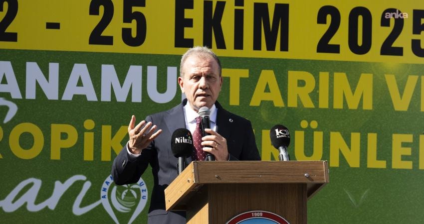 Türkiye Belediyeler Birliği (TBB) Başkan Vekili ve Mersin Büyükşehir Belediye Başkanı Vahap